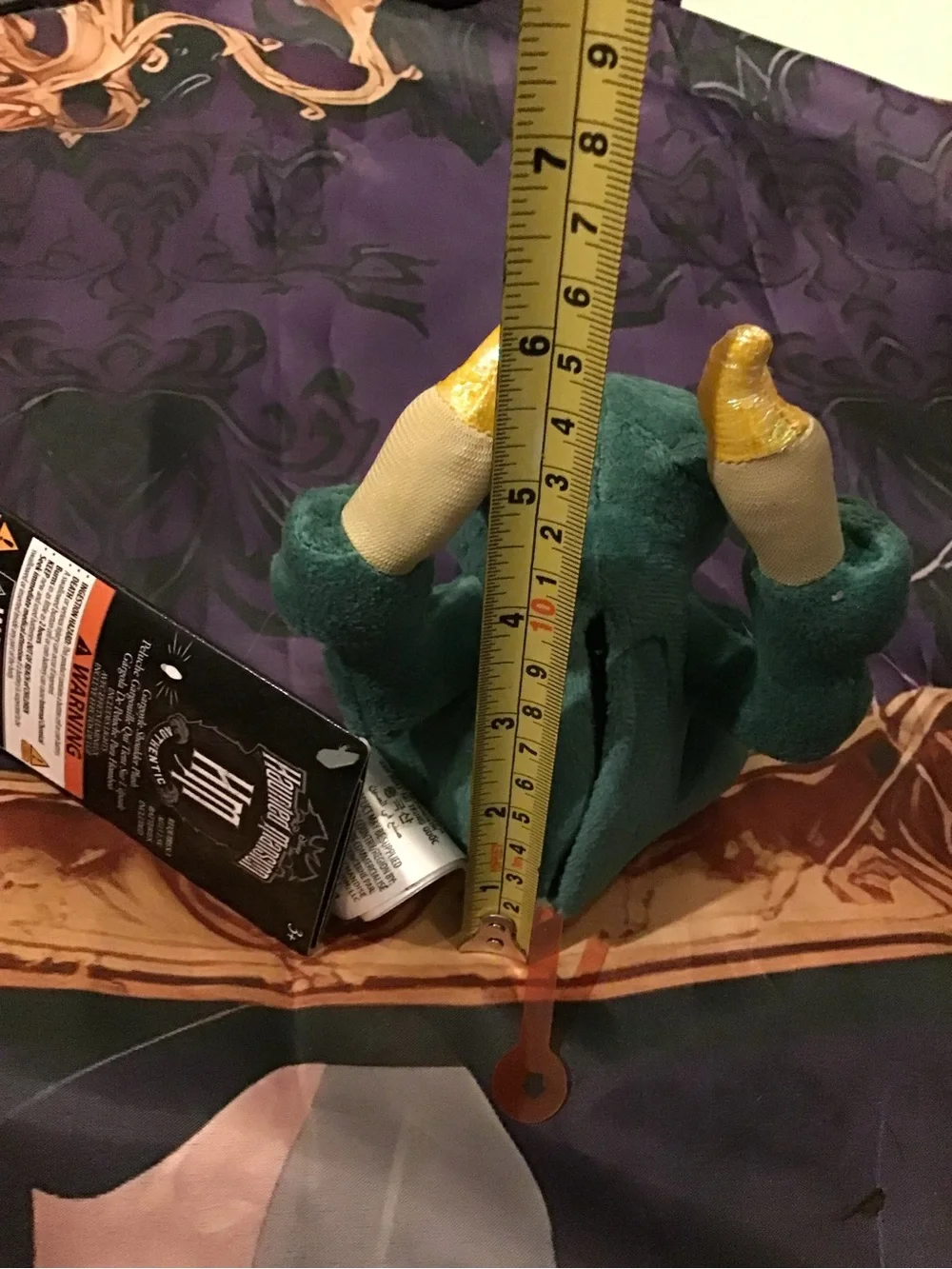 Disney parks haunted mansion gargoyle shoulder plush -NWT